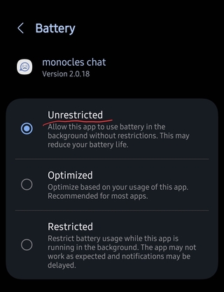 Налаштування батареї 4